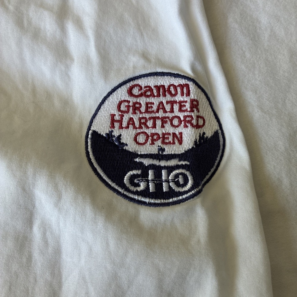 VTG Ralph Lauren Blake Button Down Shirt Men's L White Canon GHO Golf Tournament - Picture 3 of 11